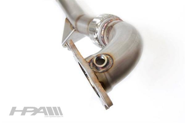 HPA Catted Downpipe for Mk6 VW FWD TSI thumbnail 4