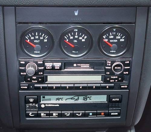 Newsouth 3 Gauge Panel, U-bracket for MK4