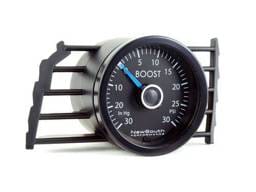 NewSouth Performance Turbo VentPod Kit w/ White & Blue Boost Gauge for LHD 2015+ VW MK7 Golf R TSI 3rd Gen