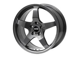 NM Eng. RSe05 17x7.5 +40 5x112 Light Weight Wheel for F-Chassis JCW MINI - Black Satin
