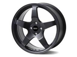 NM Eng. RSe05 17x7.5 +45 4x100 Light Weight Wheel for R-Chassis MINI - Black Satin