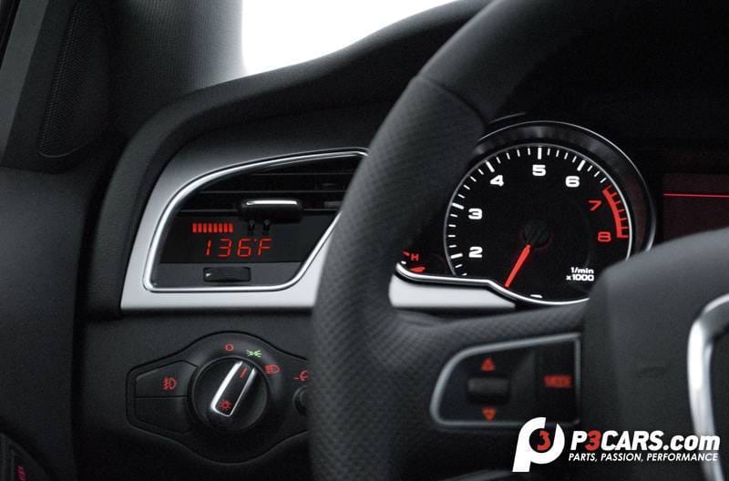 P3 Gauges Vent Integrated Digital Interface for B8A4,S4,A5,S5 (RHD) Right Hand Drive thumbnail 4