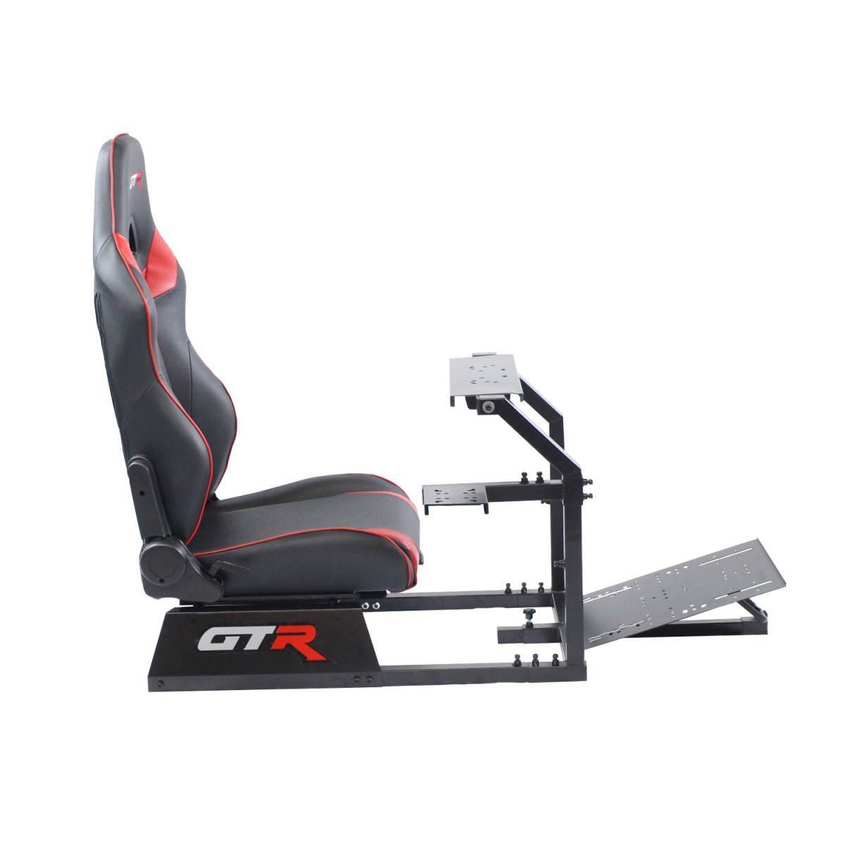 GTR Simulators GTA™️ Model Simulator Frame & Adjustable Racing Seat – Color Options Available thumbnail 6