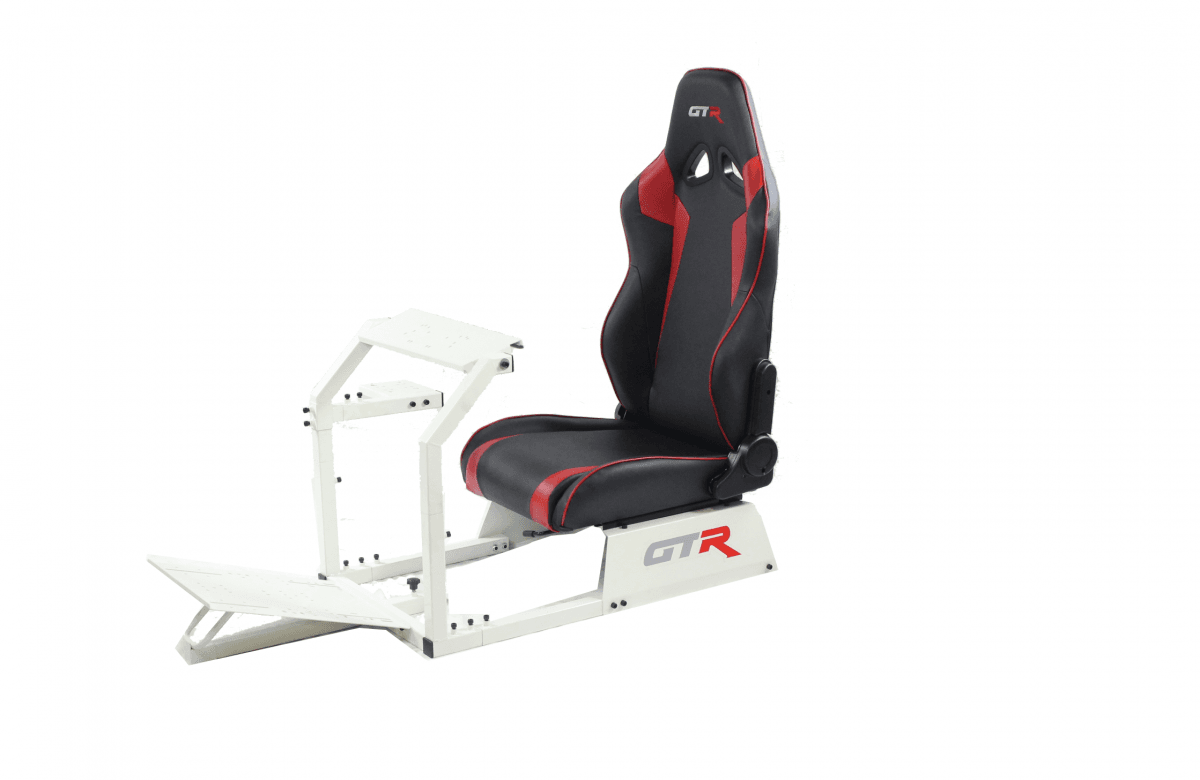 GTR Simulators GTA™️ Model Simulator Frame & Adjustable Racing Seat – Color Options Available thumbnail 3