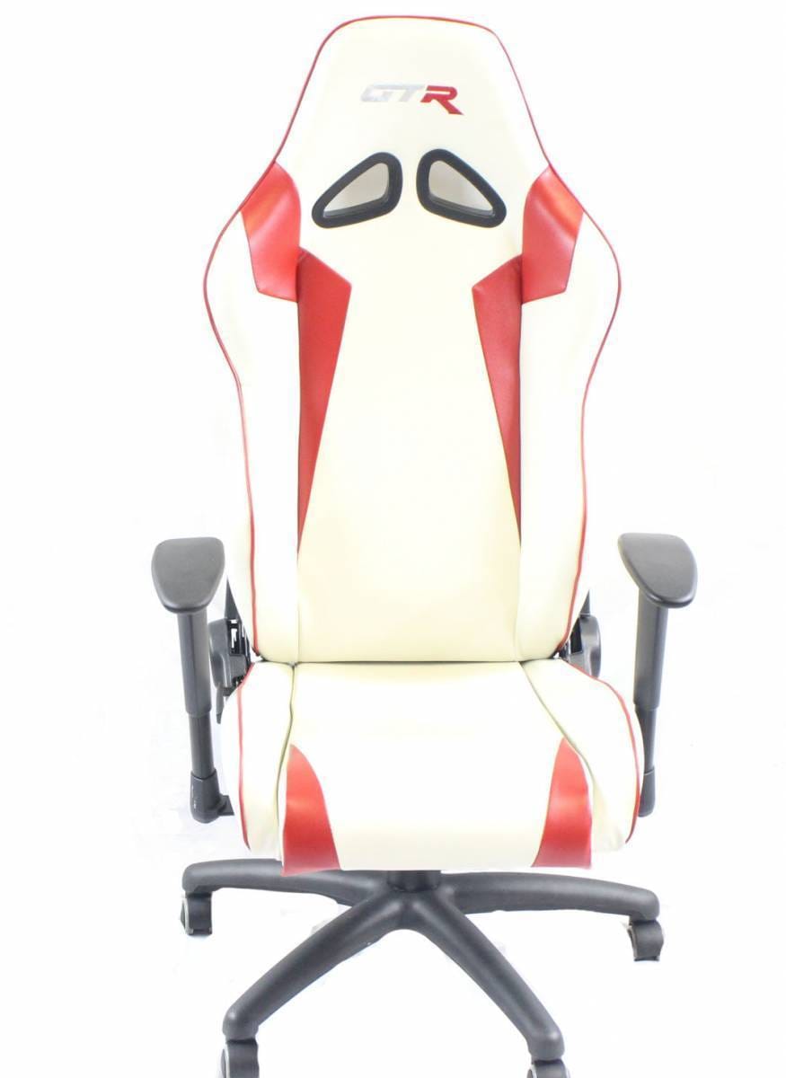 GTR Large Size Big and Tall Computer/Gaming High-back, Ergonomic Leatherette Racing Chair thumbnail 12