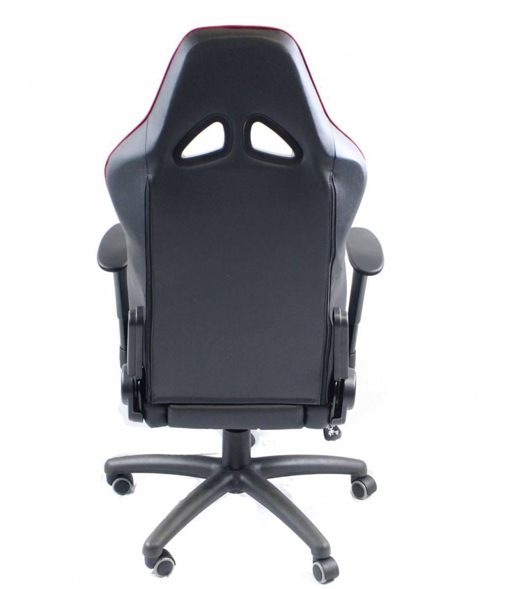GTR Large Size Big and Tall Computer/Gaming High-back, Ergonomic Leatherette Racing Chair thumbnail 3
