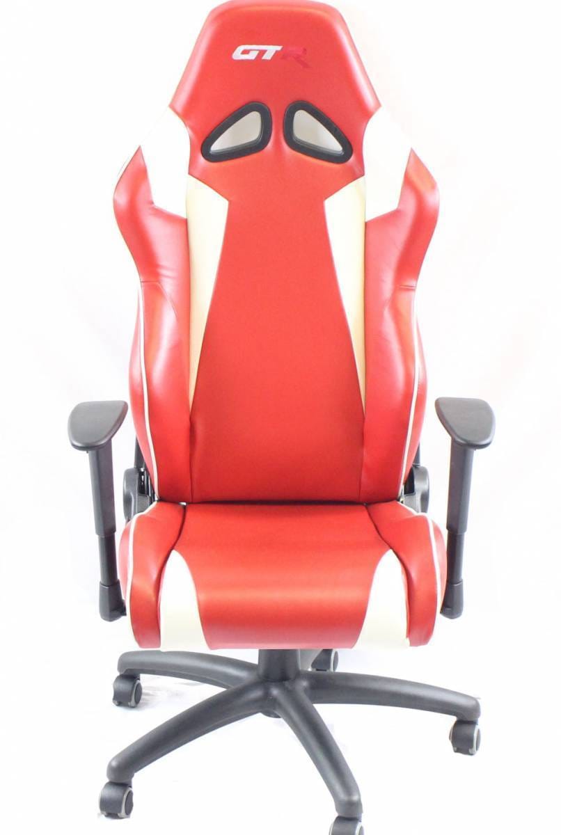 GTR Large Size Big and Tall Computer/Gaming High-back, Ergonomic Leatherette Racing Chair thumbnail 10