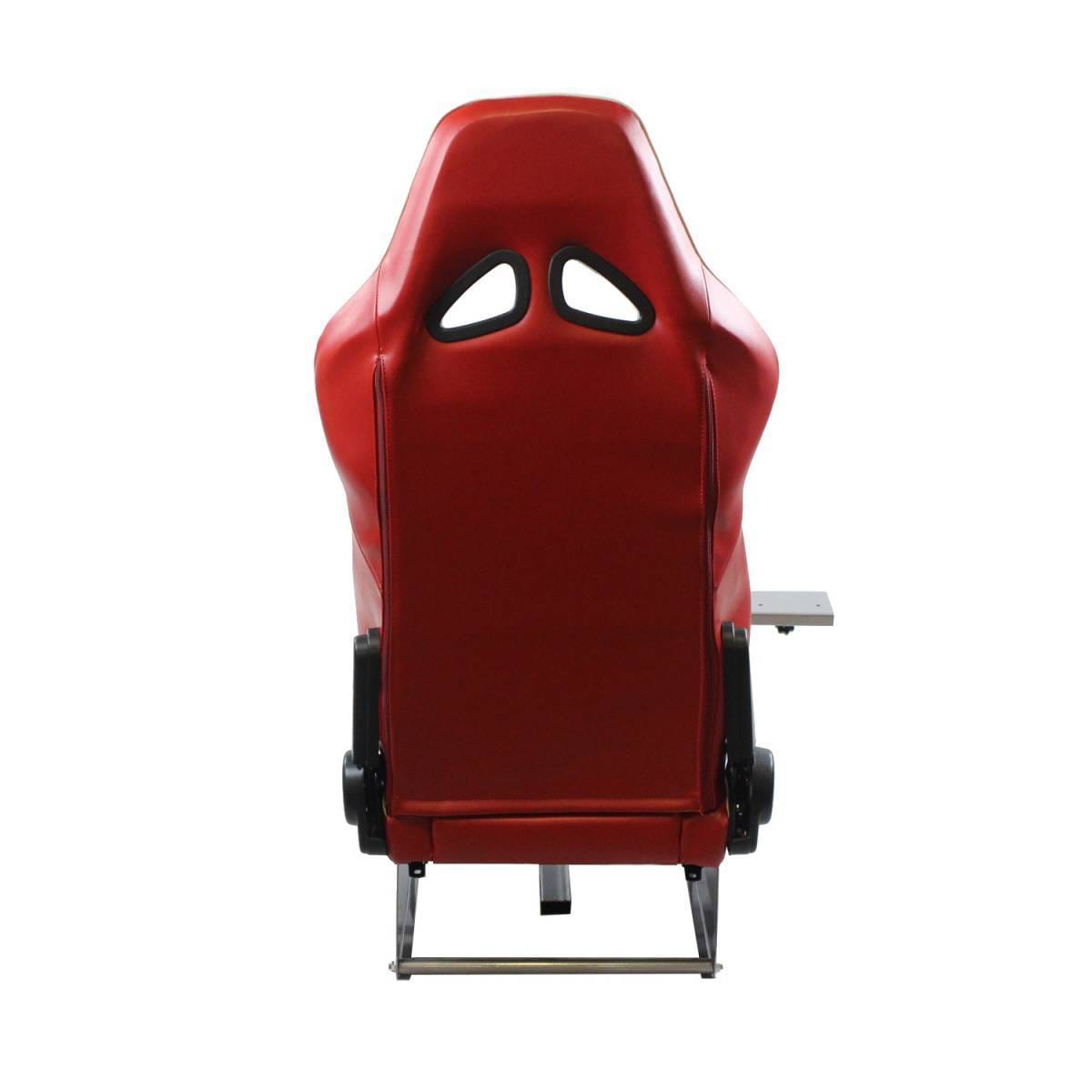 GTR Simulators Touring Model Simulator with Silver Frame and Adjustable Leatherette Racing Seat thumbnail 27