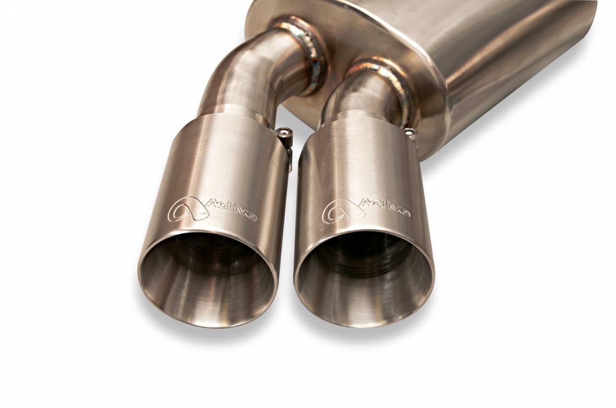 ACTIVE AUTOWERKE Gen2 Signature Rear Exhaust for BMW 325i and 328i E9X N52 models 11-021 thumbnail 3