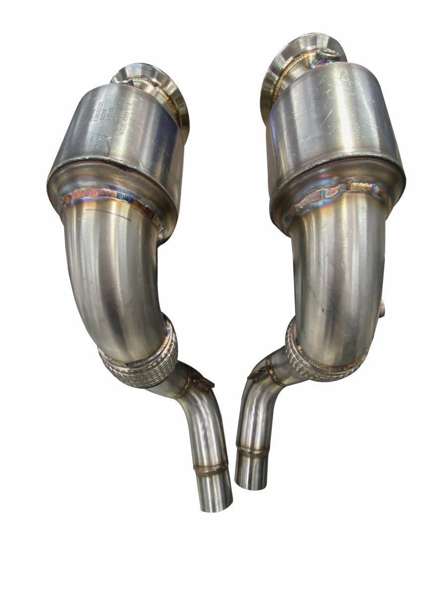 Active Autowerke Signature Catted Downpipes for BMW S63/N63 V8, X5 M, X6 M, X5, X6, 550I, 650I 11-041 thumbnail 2