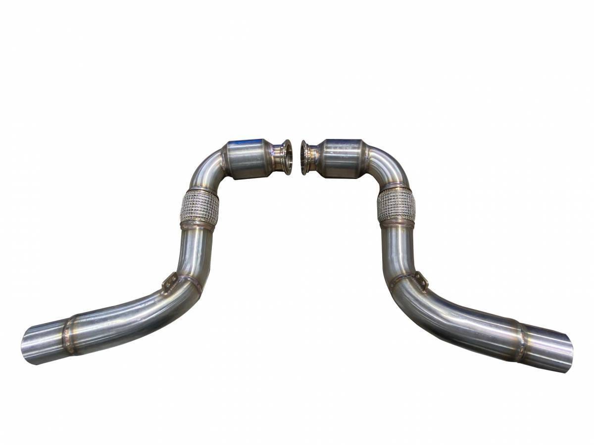Active Autowerke Signature Catted Downpipes for BMW S63/N63 V8, X5 M, X6 M, X5, X6, 550I, 650I 11-041 thumbnail 4
