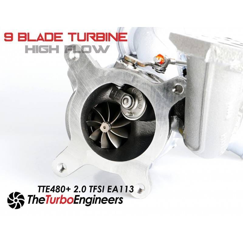 TTE480+ UPGRADE TURBOCHARGER (NEW) fitting VAG 2.0TFSI EA113 TTE480+TFSI-EA113 thumbnail 3