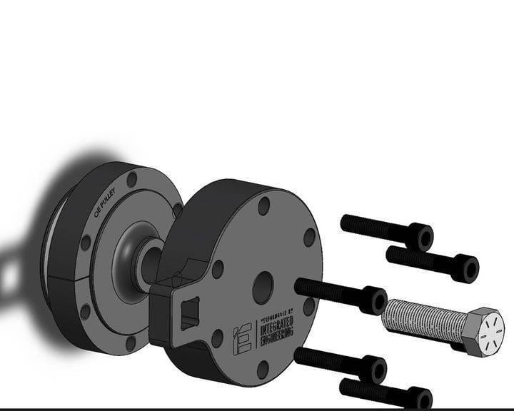 IE Press-Fit Supercharger Pulley Removal Tool for Audi 3.0T IEBAVJ4 thumbnail 8