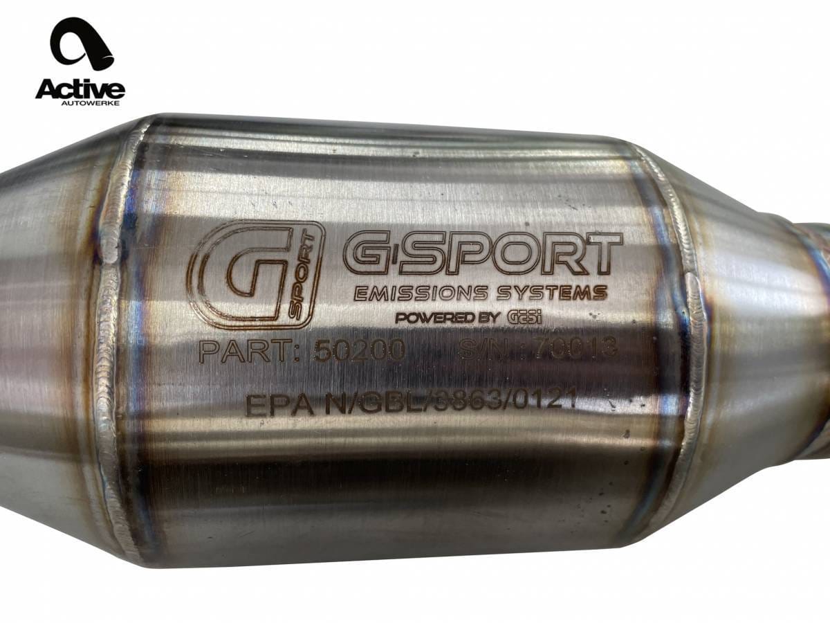 ACTIVE AUTOWERKE GESI ULTRA HIGH FLOW CATS UPGRADE FOR SIGNATURE X PIPE FITTING BMW E9X M3 11-083 thumbnail 3