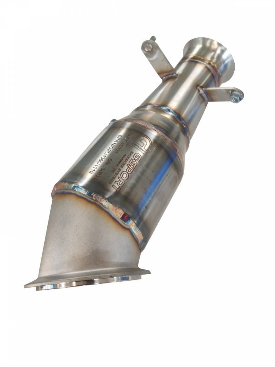 Active Autowerke Catted Downpipes for BMW N55 F3X, M235I, 335I, 435I, F87 M2 11-040 thumbnail 2