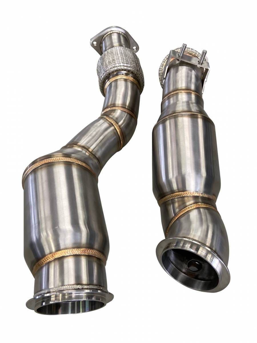 Active Autowerke Downpipes with GESI CAT for BMW S58 G80 M3 G82 M4 11-085 thumbnail 3