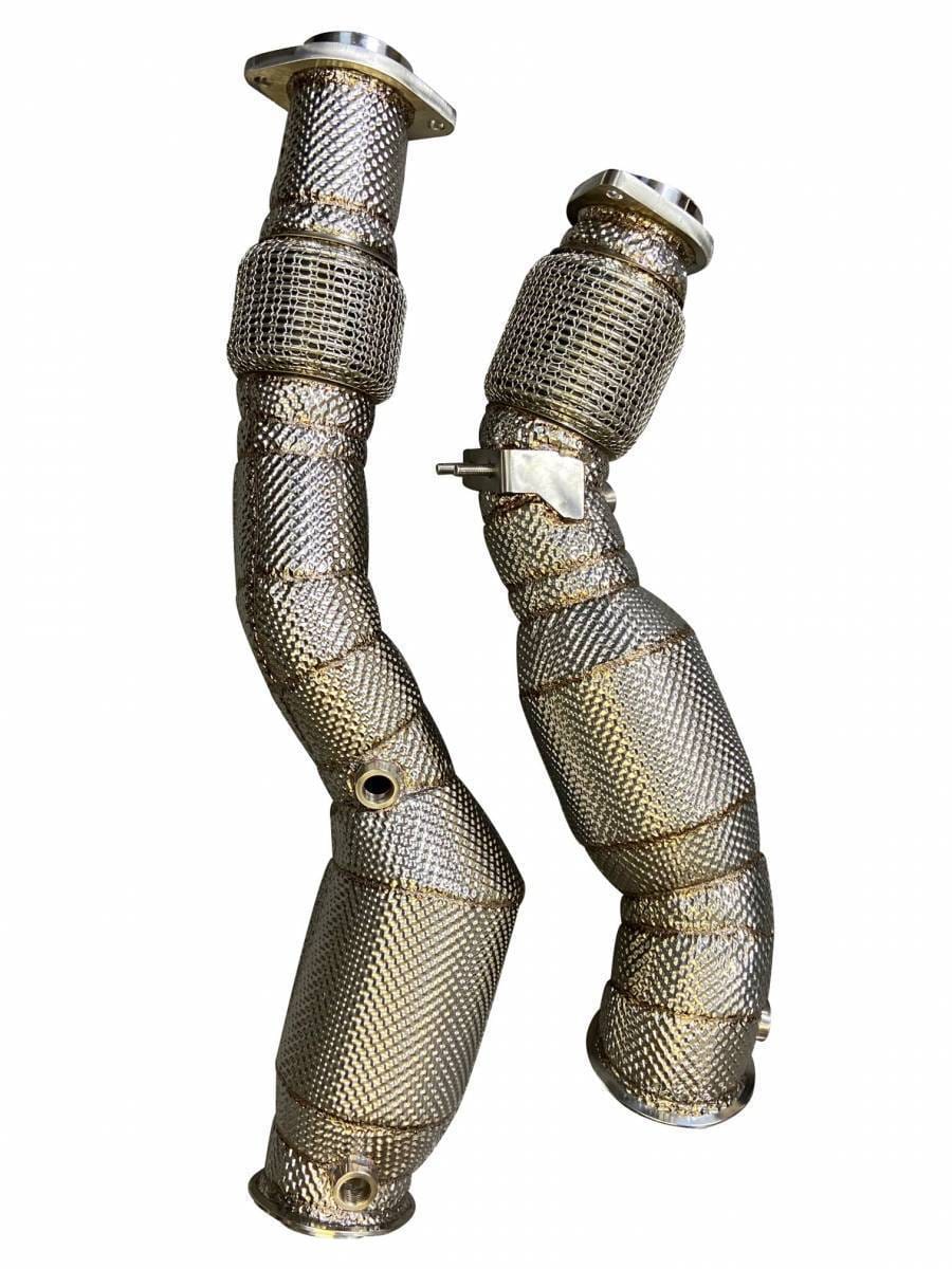 Active Autowerke Downpipes with GESI CAT for BMW S58 G80 M3 G82 M4 11-085 thumbnail 4