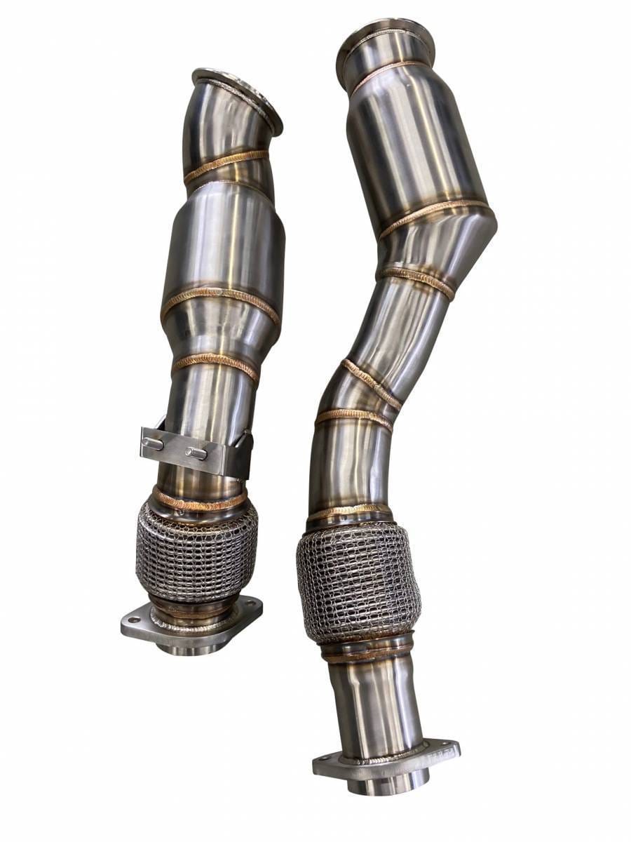 Active Autowerke Downpipes with GESI CAT for BMW S58 G80 M3 G82 M4 11-085 thumbnail 2
