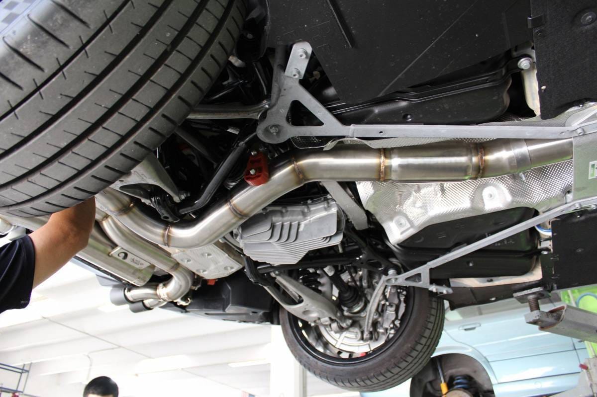 Active Autowerke F87 M2 COMPETITION SIGNATURE EXHAUST SYSTEM INCLUDES ACTIVE F-BRACE 11-051 thumbnail 7