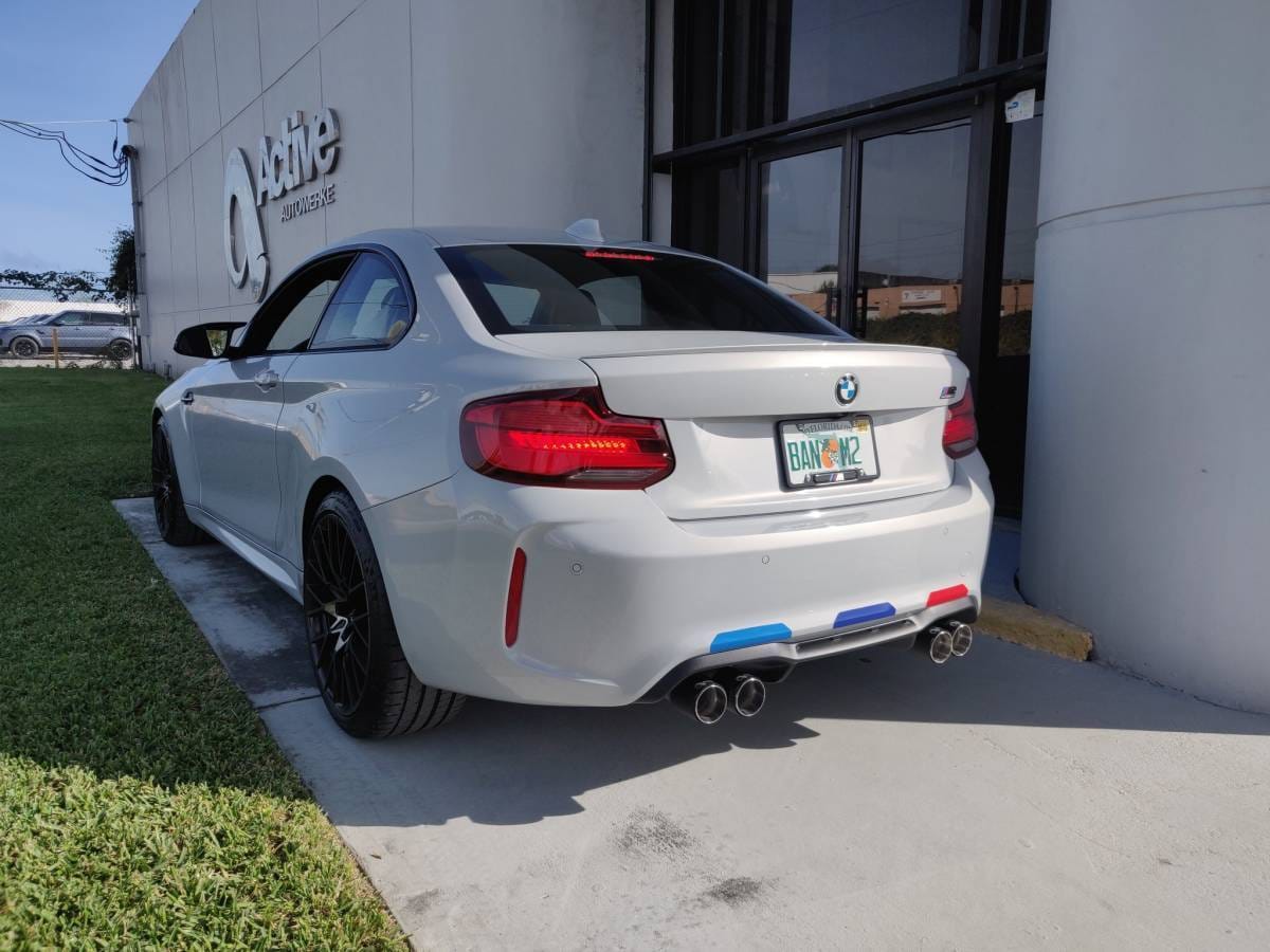 Active Autowerke F87 M2 COMPETITION SIGNATURE EXHAUST SYSTEM INCLUDES ACTIVE F-BRACE 11-051 thumbnail 6