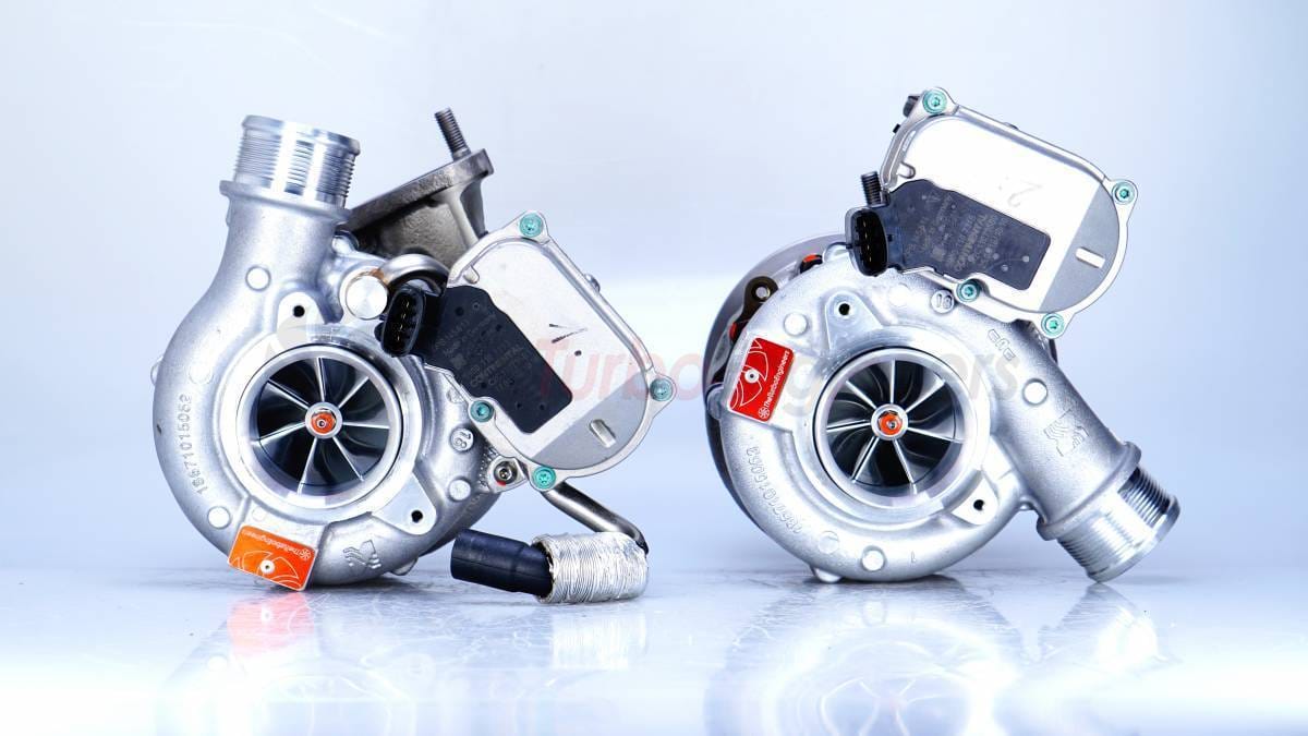 TURBO ENGINEERS TTE1200 VTG UPGRADE TURBOCHARGERS FOR PORSCHE 991.2 GT2 RS thumbnail 3
