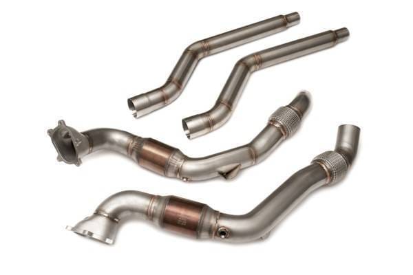 HPA Motorsport  Downpipes with 300 Cell Cats for Audi 4.0T C7 S6/S7 thumbnail 4