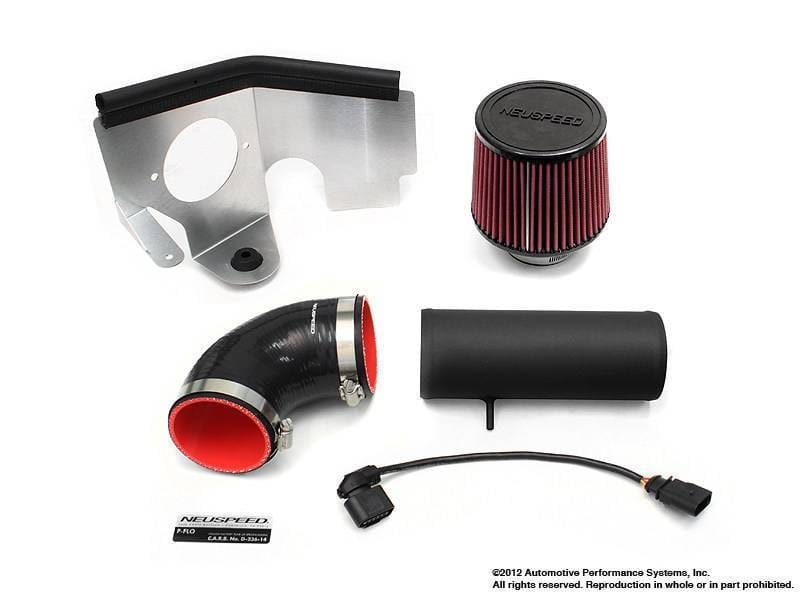Neuspeed P-FLO Air Intake 2.0L TDI, Dry Filter Black Pipe thumbnail 2