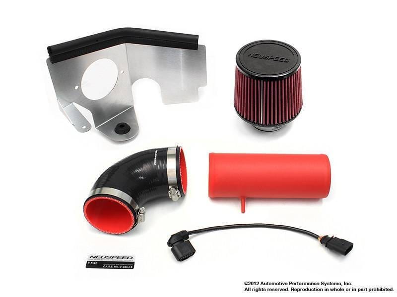 Neuspeed P-FLO Air Intake 2.0L TDI, Dry Filter Red Pipe thumbnail 2
