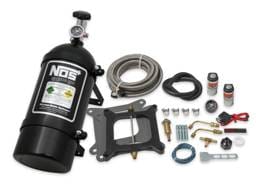 BHHV 05001BNOS NOS Powershot Wet Nitrous System for 4150 4-barrel Carburetor - Black