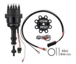 BCCX 835071 MSD Ready-to-Run Black Marine Distributor Ford 351C-460, Steel Gear