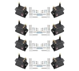 BCCX 828038 MSD Ignition Coil - High Output - Black - 8-Pack