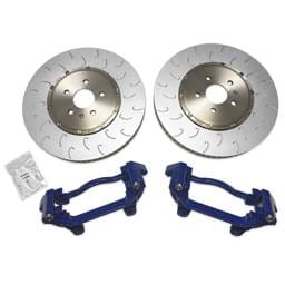 034 Motorsport 2-Piece Floating Front Brake Rotor 375mm Upgrade for Mk8 Golf R & 8Y S3