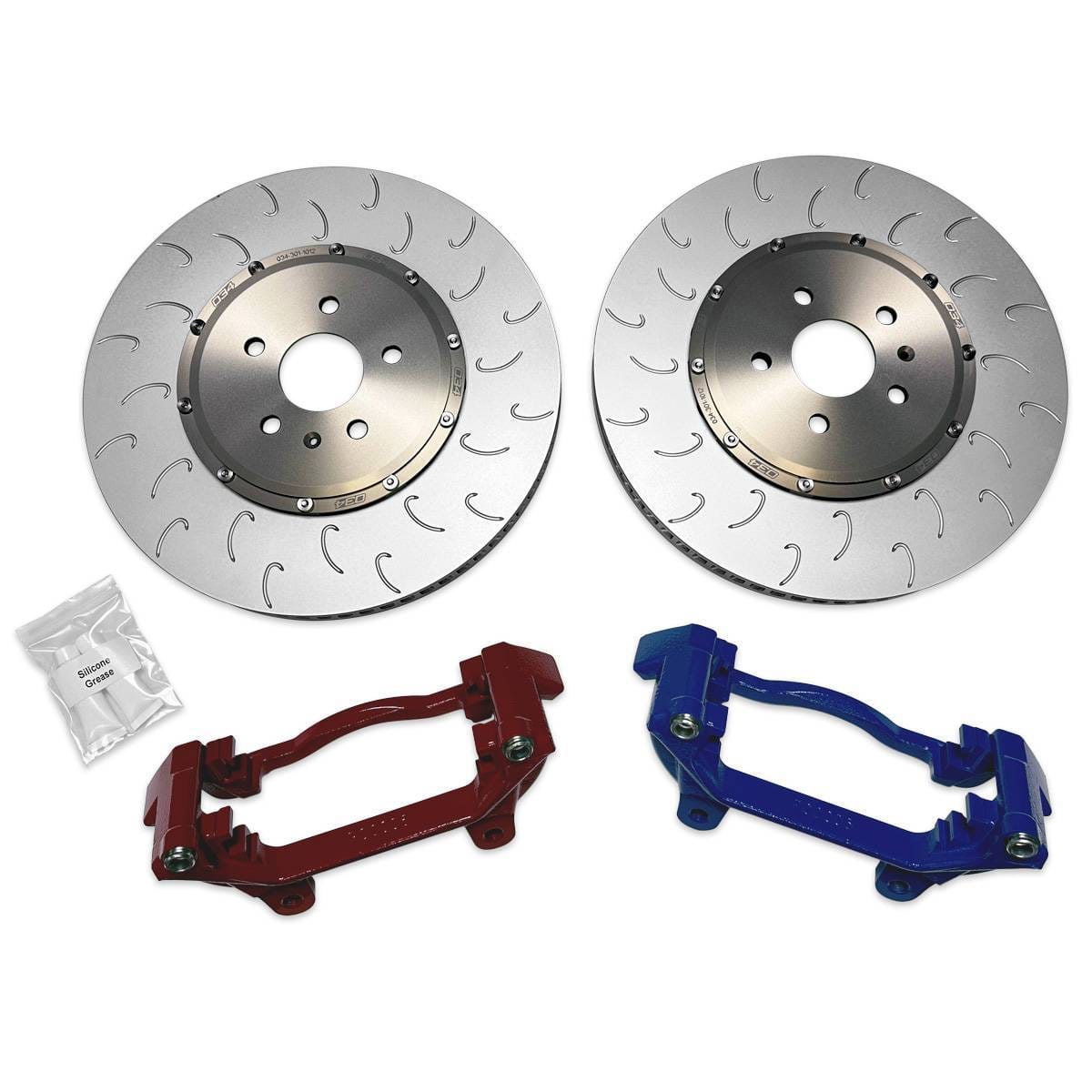 034 Motorsport 2-Piece Floating Front Brake Rotor 375mm Upgrade for Mk8 Golf R & 8Y S3 thumbnail 2