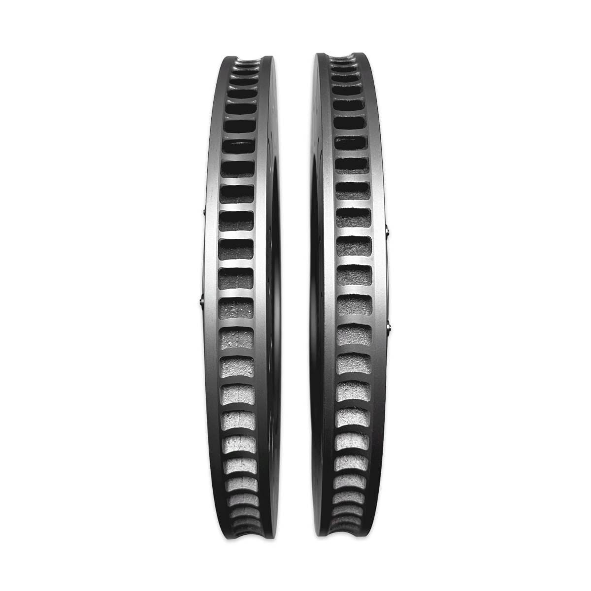 034 Motorsport 2-Piece Floating Front Brake Rotor 375mm Upgrade for Mk8 Golf R & 8Y S3 thumbnail 4