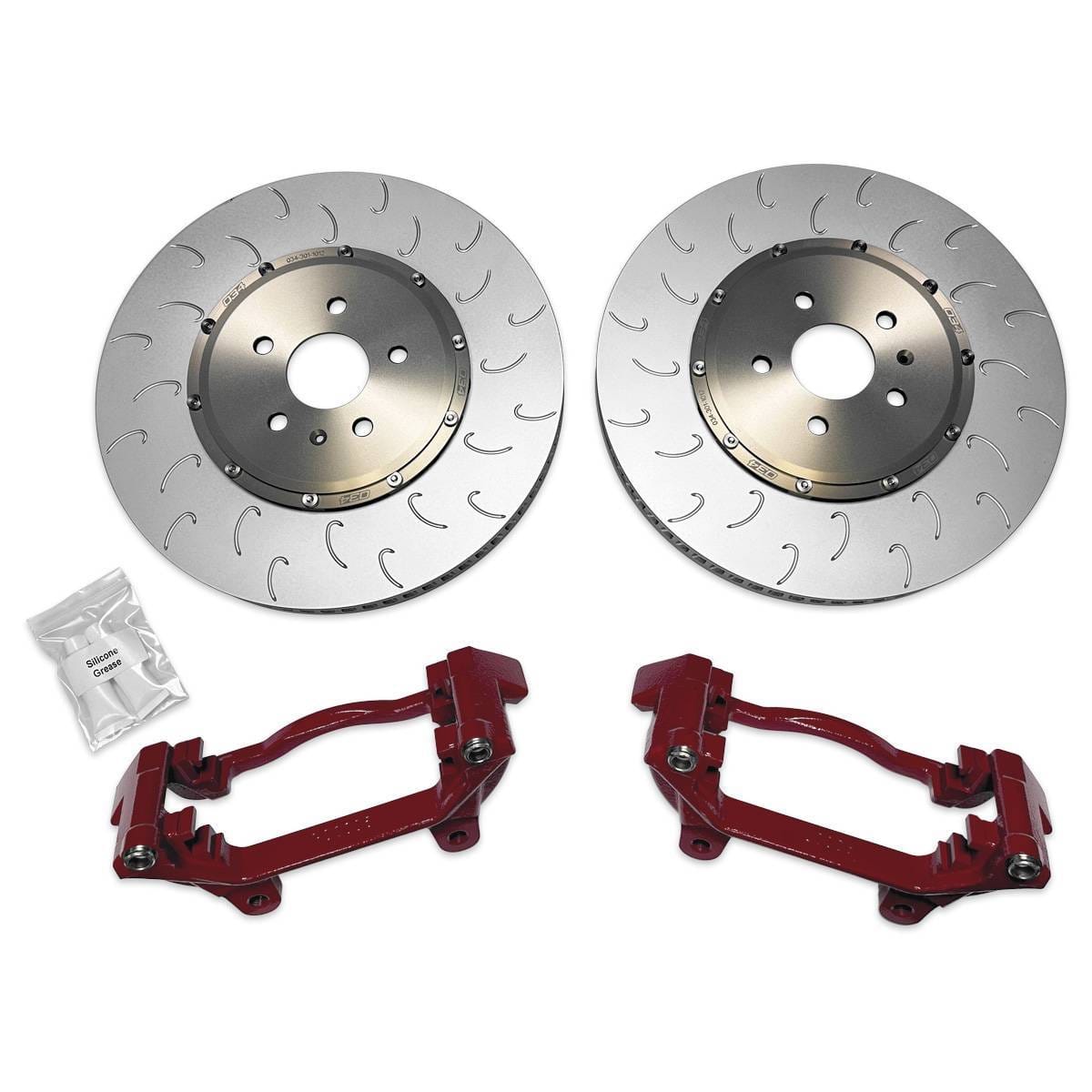 034 Motorsport 2-Piece Floating Front Brake Rotor 375mm Upgrade for Mk8 Golf R & 8Y S3 thumbnail 6