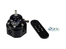 AEM 25-302BK AEM Universal Black Adjustable Fuel Pressure Regulator