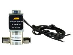 AEM 30-3326 AEM Water/Methanol Injection System - High-Flow Low-Current WMI Solenoid - 200PSI 1/8in-27NPT In/Out