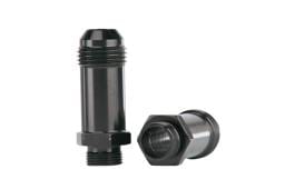 Aeromotive 15208 Aeromotive Demon Carb AN-08 to 9/16in x 24 Thread Float Bowl Fitting - Extended