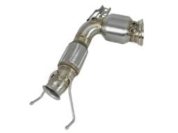 aFe 48-36322-HC aFe Twisted Steel Street Series Down-Pipe 14-19 MINI Cooper S L4-2.0L (t)