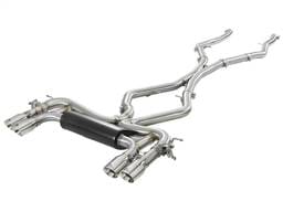 aFe 49-36341-P aFe MACH Force-Xp 3.5in 304 SS Cat-Back w/Polished Tips 15-18 BMW X5 M (F85)/X6 M (F86) V8-4.4L S63