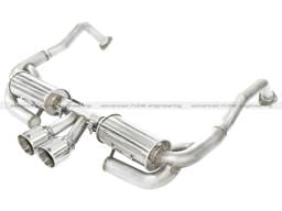 aFe 49-36409 aFe ELITE 05-12 Porsche Boxster S (987.1-987.2) H6 3.4L 304SS Dual Cat-Back w/Dual Polished Tip Exht