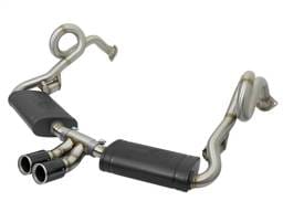 aFe 49-36415-C aFe MACHForce-Xp 2in 304 SS Cat-Back Exhaust w/Carbon Fiber Tips 13-16 Porsche Boxster 2.7L/3.4L