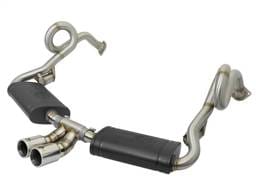 aFe 49-36415-P aFe MACHForce-Xp 2in 304 SS Cat-Back Exhaust w/Polished Tips 13-16 Porsche Boxster/Cayman 2.7L/3.4L
