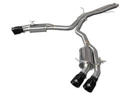 aFe 49-36427-B aFe 18-20 Audi RS5 Coupe MACH Force-Xp 3in to 2.5in 304 SS Axle-Back Exhaust System (Quad Black Tip)