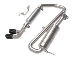 aFe 49-37020-B aFe 18-21 Suzuki Jimny Takeda 2-1/4in. 304 SS Cat-Back Exhaust w/ Blk Tip