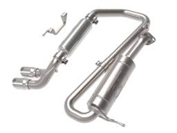 aFe 49-37020-P aFe 18-21 Suzuki Jimny Takeda 2-1/4in. 304 SS Cat-Back Exhaust w/ Polished Tip