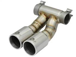 aFe 49C36413-P aFe Power 13-14 Porsche Cayman S / Boxster S Polish Exhaust Tip Upgrade