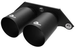 aFe 49C36435-B aFe Power Mach Force Xp 4in 304 SS Bolt-On Exhaust Tips Satin Black 14-19 Porsche 911 GT3 3.8L/4.0L