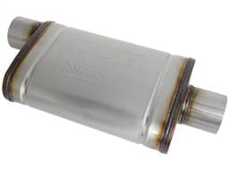 aFe 49M00031 aFe MACHForce XP SS Muffler 3in Center Inlet / 3in Outlet 9in L x 4in W x 14in Body