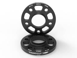 aFe 610-721002-B aFe CONTROL Billet Aluminum Wheel Spacers 5x112 CB66.6 15mm - Toyota GR Supra/BMW G-Series
